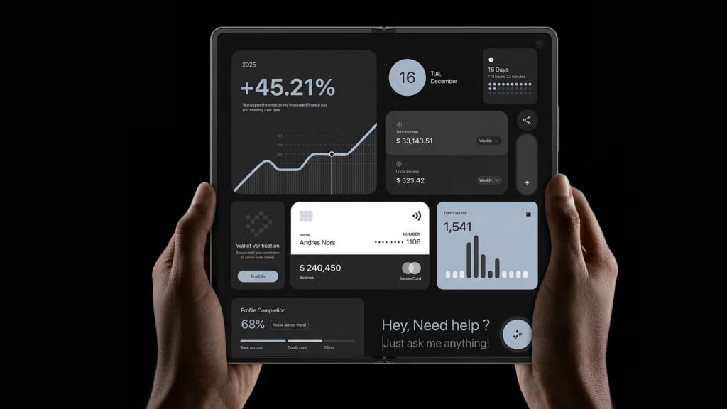 Alphafold: Dobrável com agente de IA é para CEOs que fazem tudo no celular